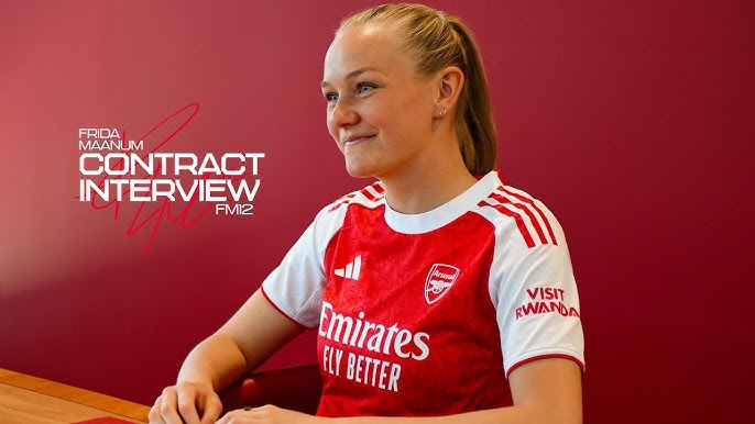 Frida Maanum renova e está pronta para continua a brilhar no Arsenal!