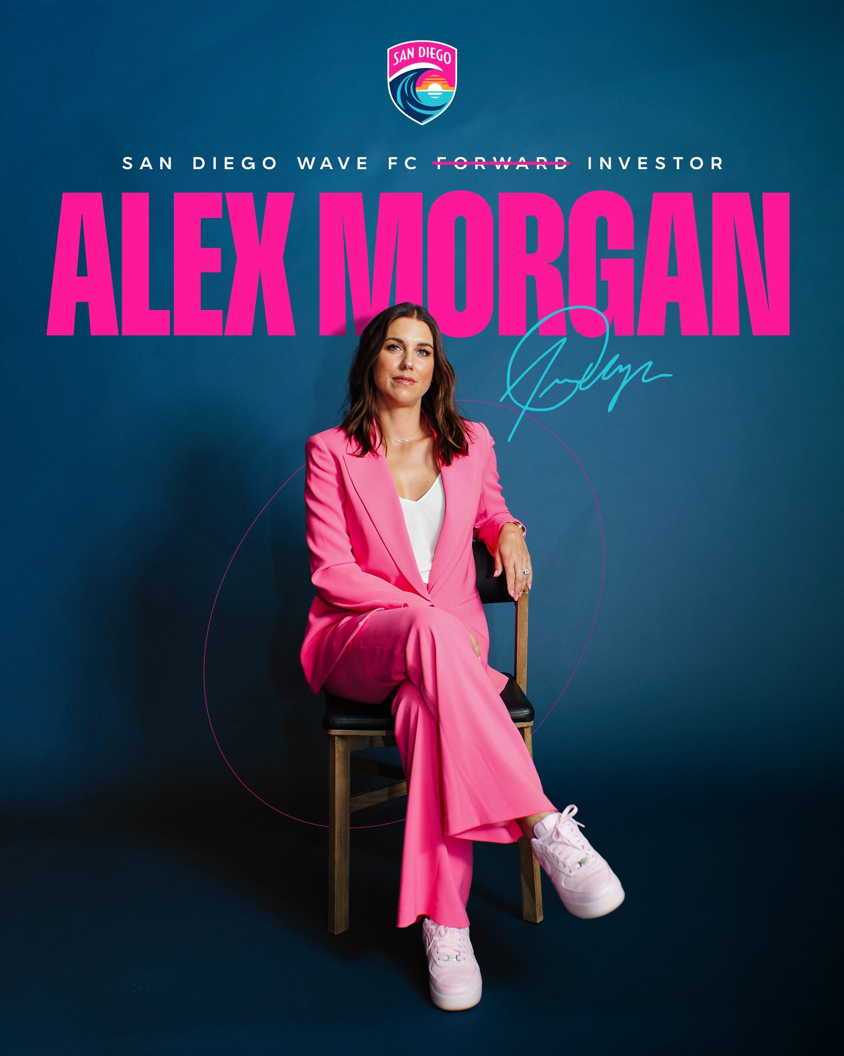 Alex Morgan volta ao San Diego Wave agora como investidora