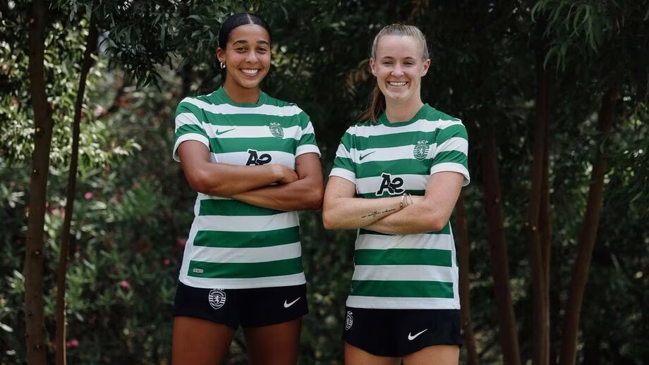 Defesa à prova de tudo: Mackenzie Cherry e Ashley Barron reforçam o Sporting&nbsp;CP