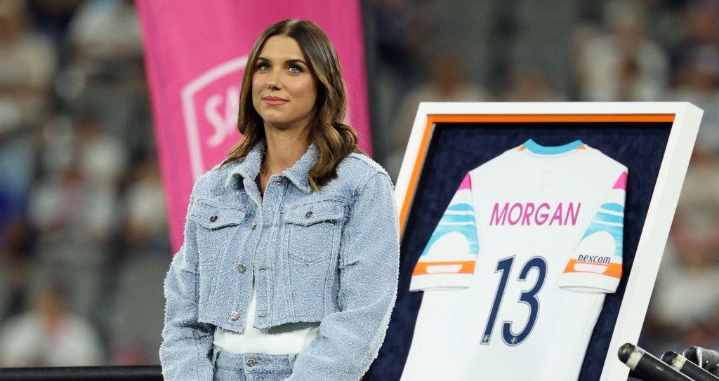 San Diego Wave FC retira o icónico número 13 da camisola de Alex&nbsp;Morgan