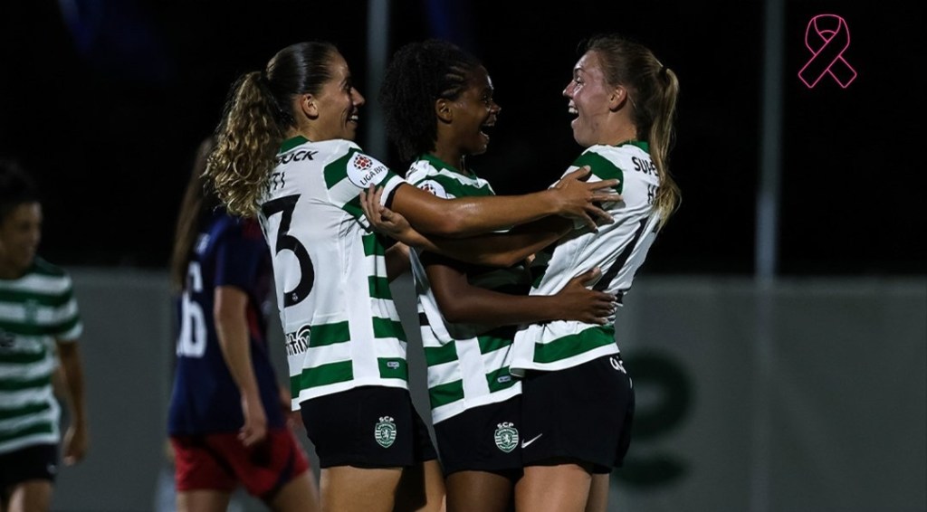 Sporting estreia-se com vitória caseira frente ao&nbsp;Rosengard