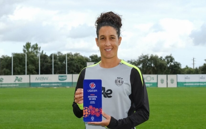 Cláudia Neto eleita jogadora do mês da Liga&nbsp;BPI