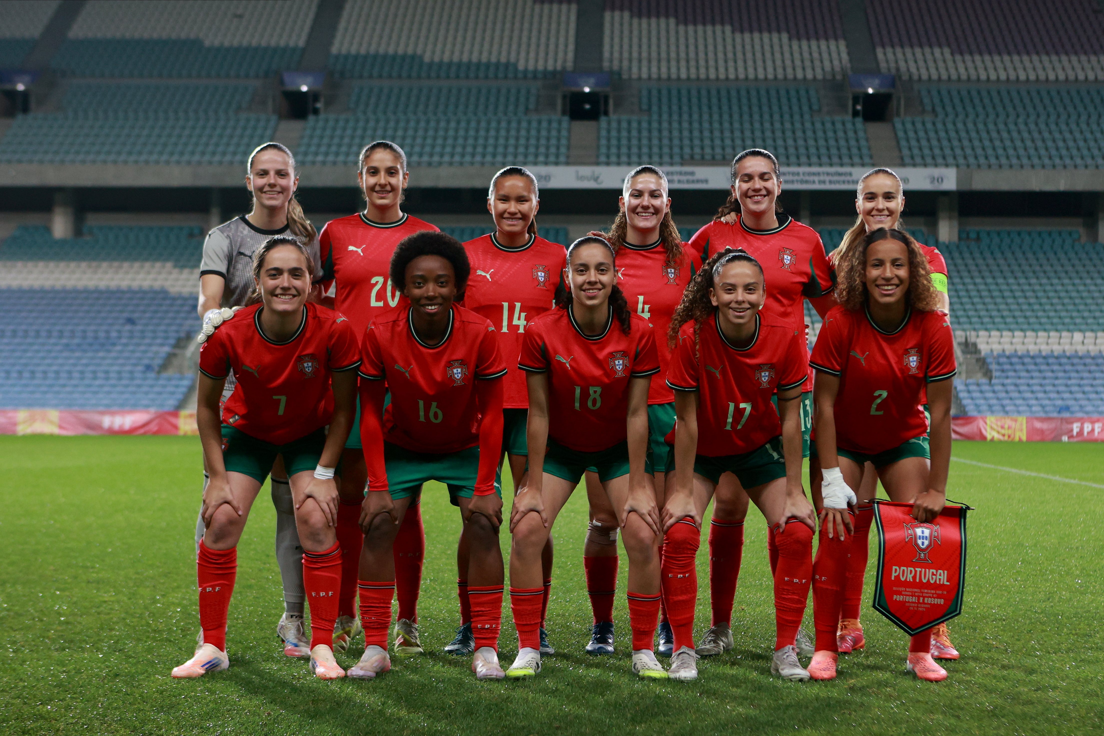 Portugal vence o Kosovo por 2-1 na&nbsp; estreia da qualificação para o Europeu sub-19