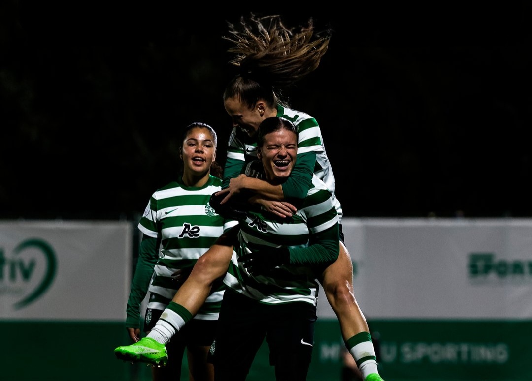 Sporting vence o Glasgow City e está nos quartos de final da Europa Cup