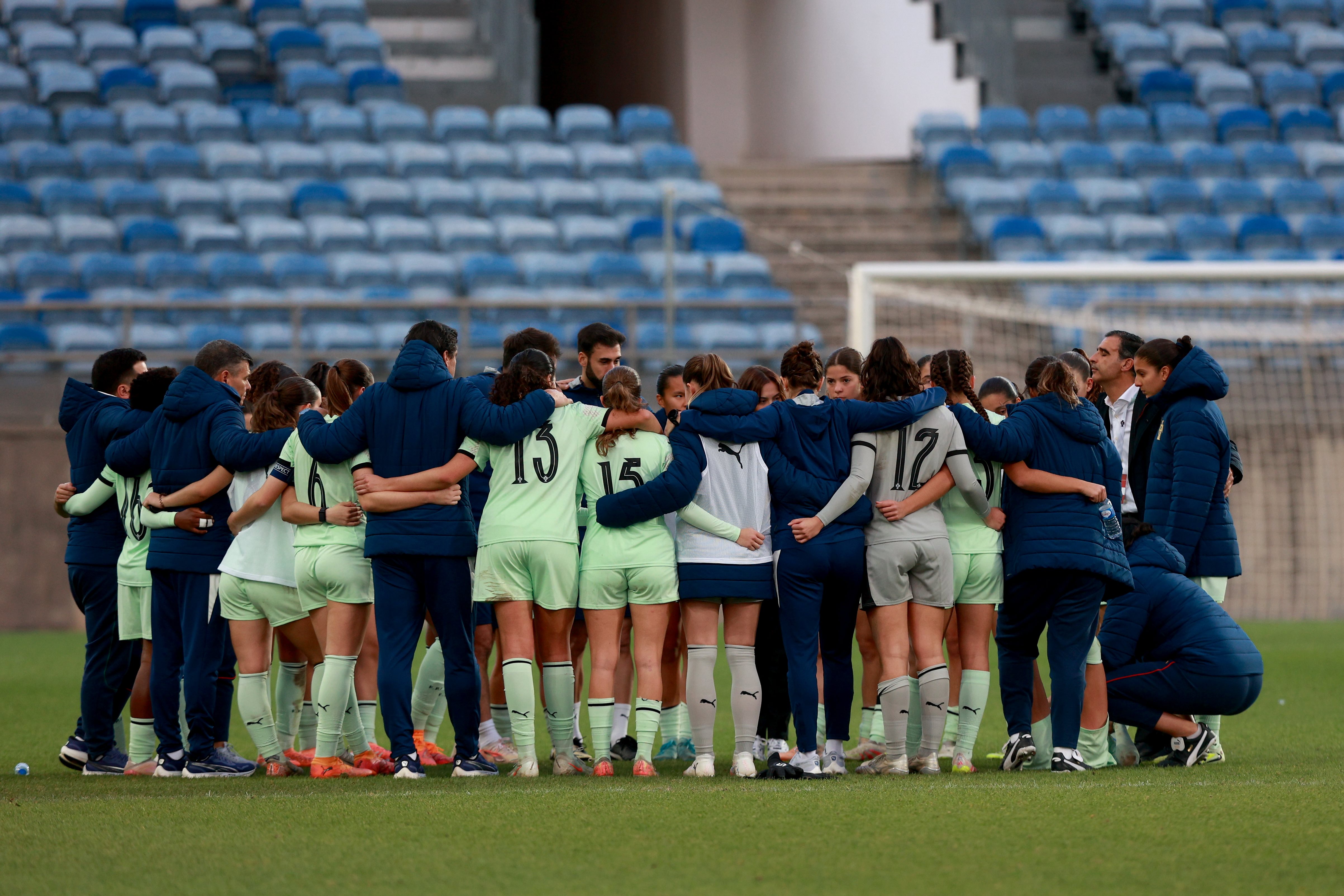 Seleção SUB-19 empata a dois com a Dinamarca no último jogo da 1° fase de qualificação