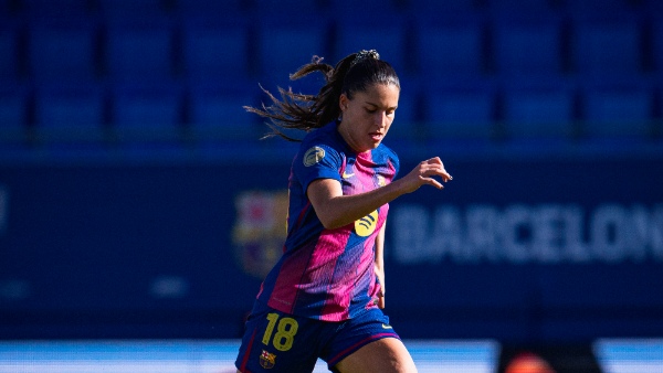 Kika Nazareth irá ser baixa no Barcelona por 3 semanas e falha jogo com o Benfica