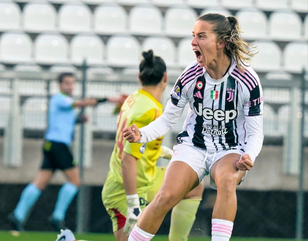 Tatiana Pinto: A Lusitana salvou a Juventus da derrota frente á Roma