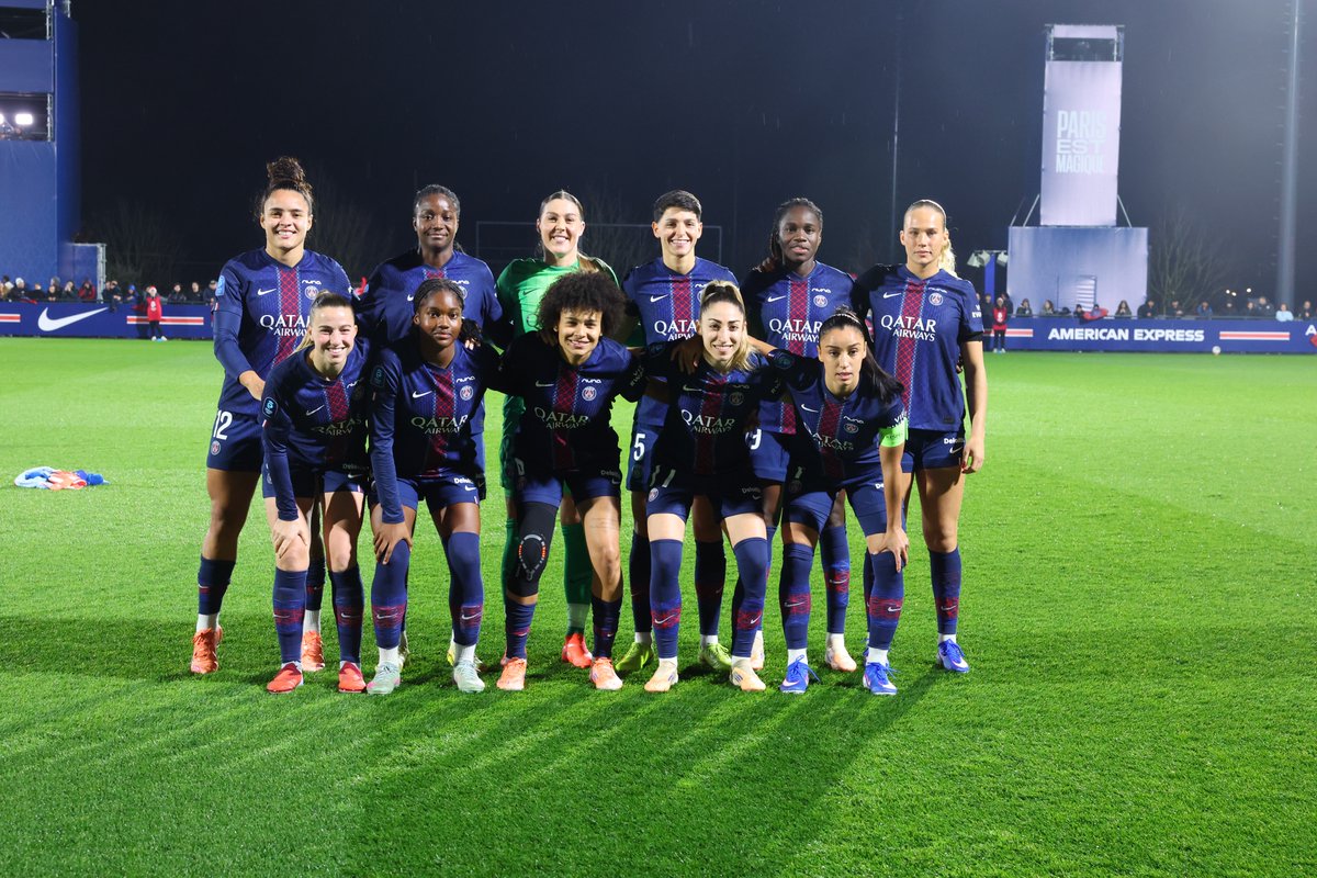 O PSG feminino foi sancionado com 9 pontos por usar jogadora de forma irregular