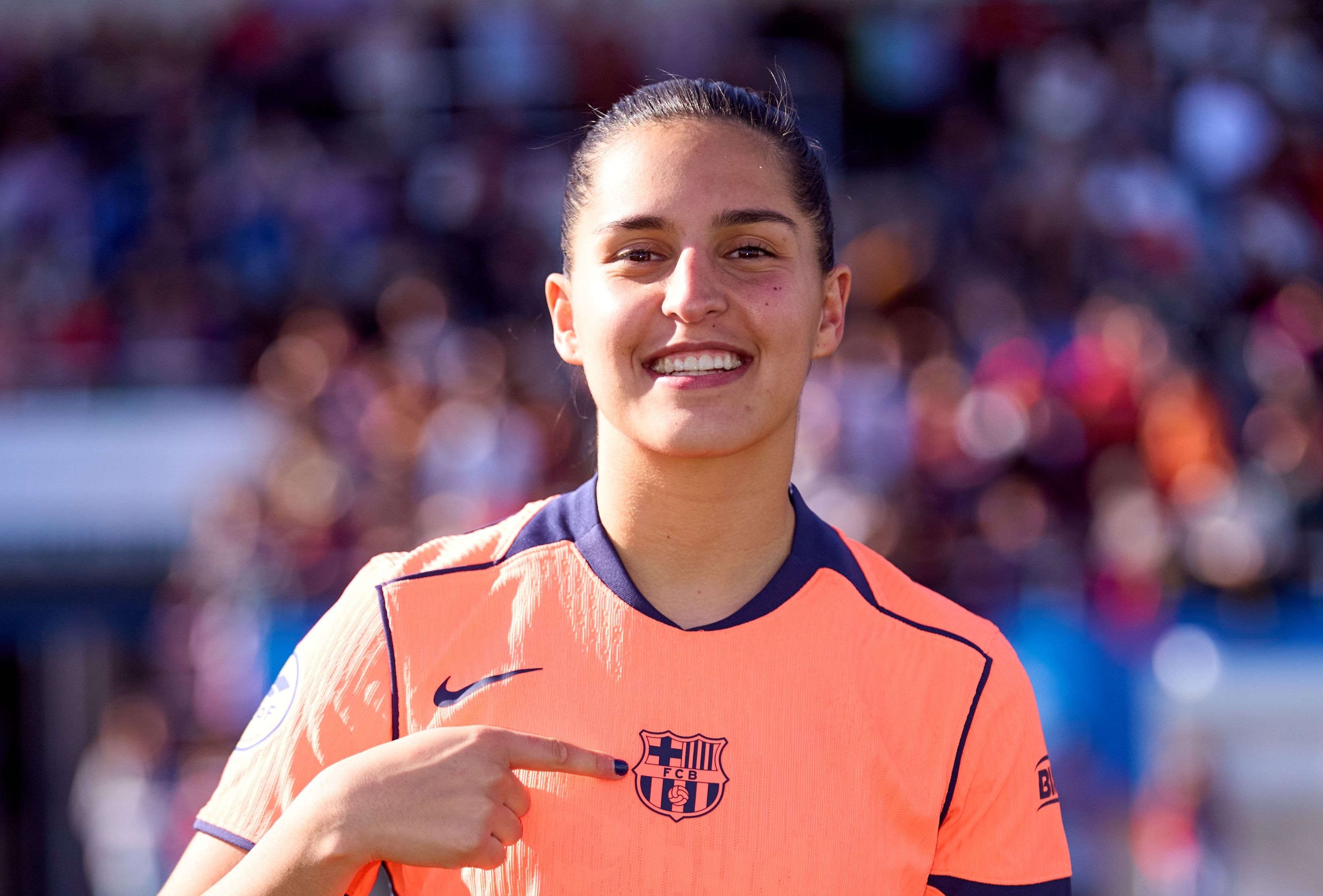 Kika Nazareth MVP da vitória do FC Barcelona sobre o Alhama