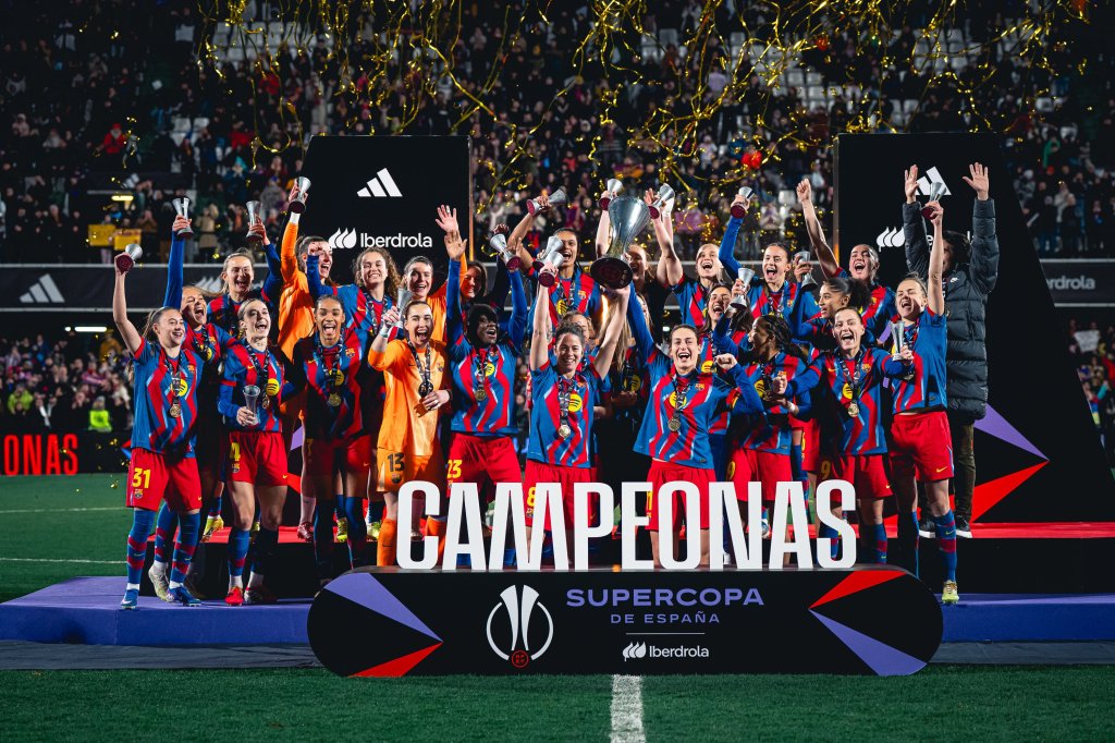 Barça impõe lei e levanta mais uma Supertaça frente ao Real Madrid após vitória por&nbsp;2-0