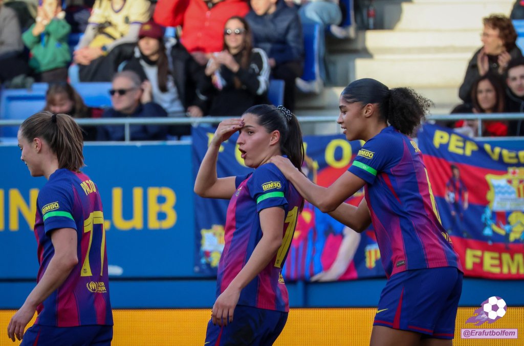 Kika Nazareth bisa com dois grandes golos na vitória do FC Barcelona e é eleita&nbsp;MVP