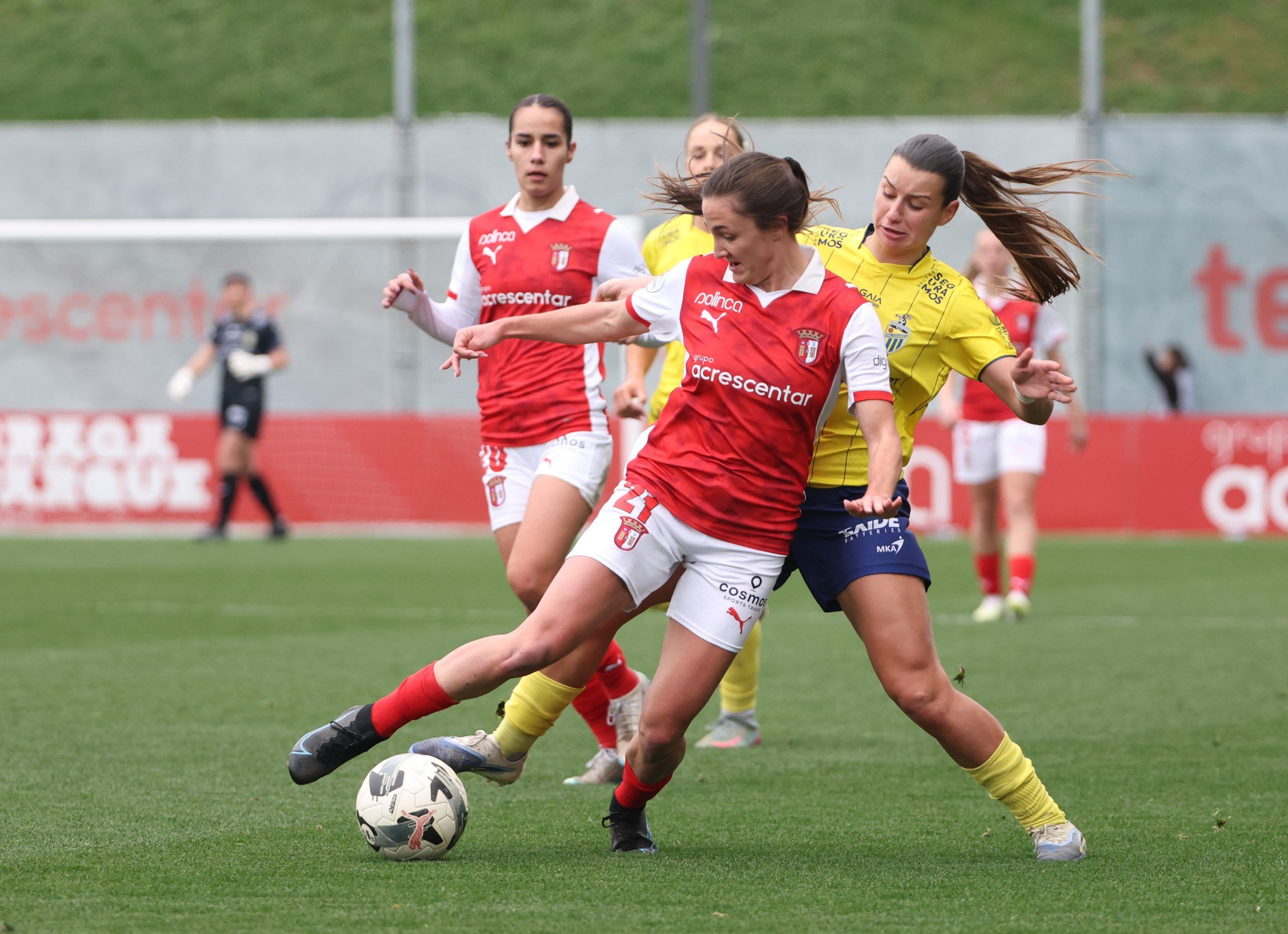 Empate a zeros entre SC Braga e Valadares Gaia no Amélia Morais