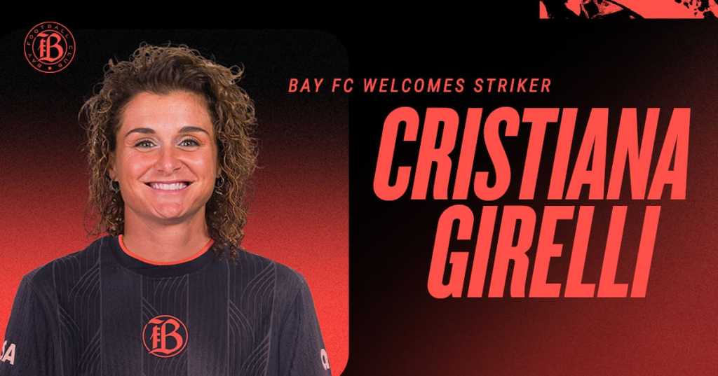 Cristiana Girelli deixa a Juventus e ruma aos EUA para vestir as cores do Bay FC