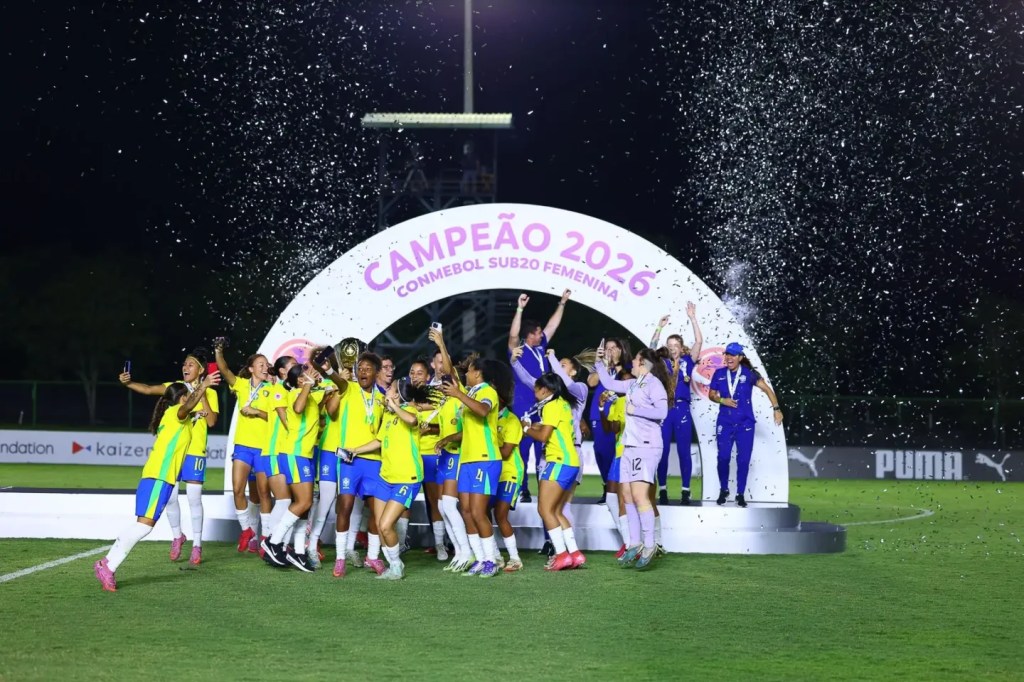 Brasil sagra-se campeão sul-americano sub-20 com golo de Clarinha, jogadora do Benfica