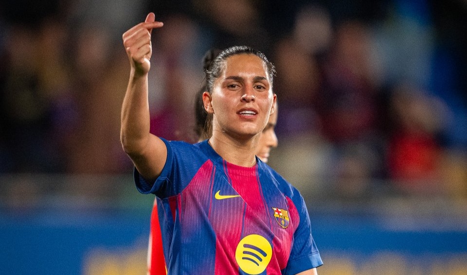 Kika Nazareth marca mais dois e confirma veia goleadora na goleada do Barcelona