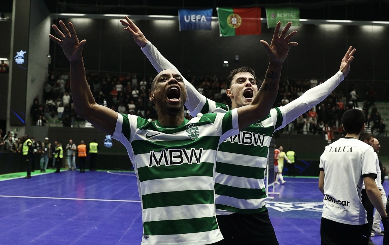 Sporting vence o SL Benfica e está na Final Four da Liga dos Campeões de futsal