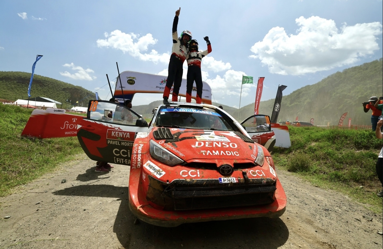 Takamoto Katsuta conquista o Safari e escreve a primeira vitória da carreira no WRC