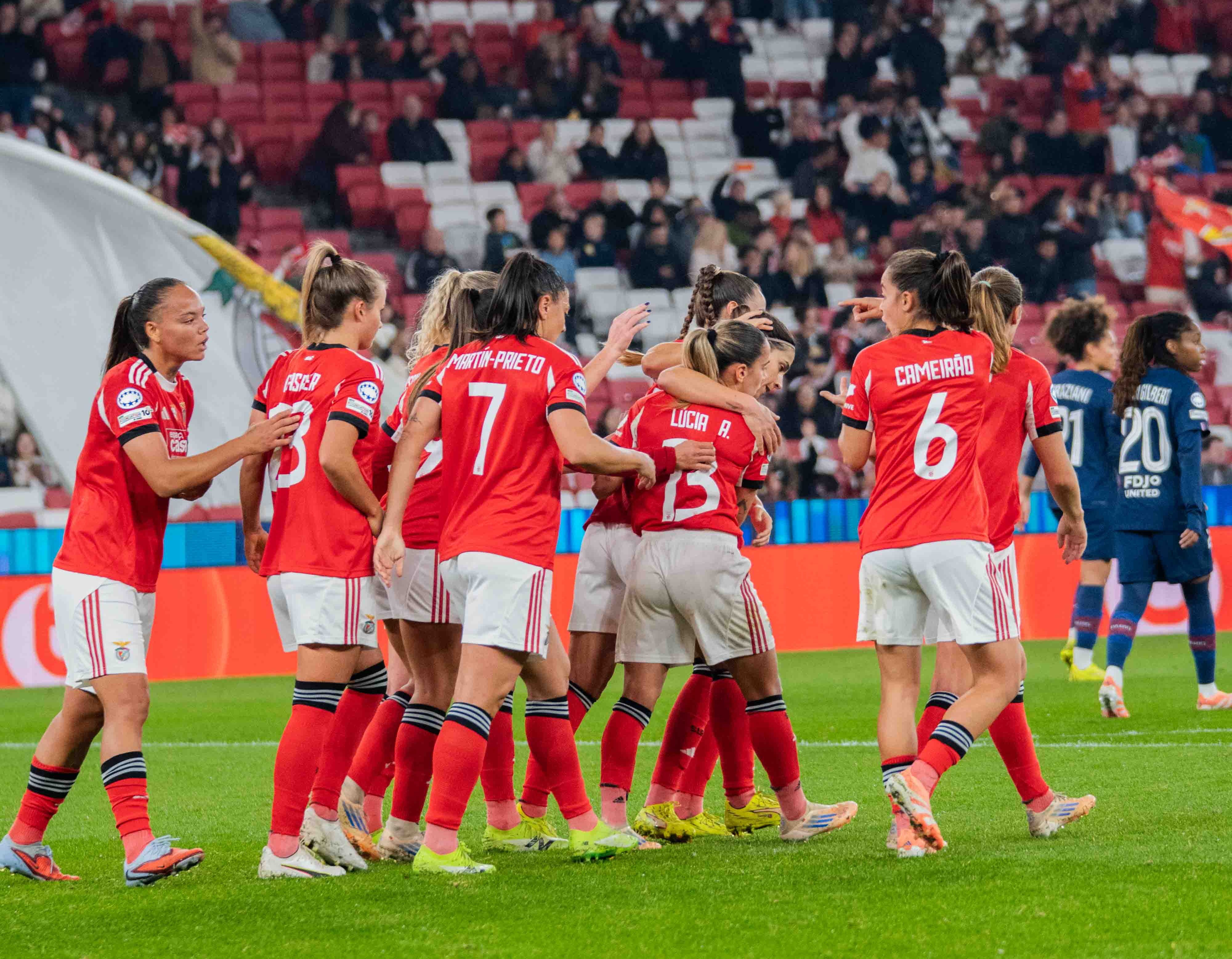 Fotogaleria: UWCL – SL Benfica X PSG (17/12/2025) – Rita Ribeiro