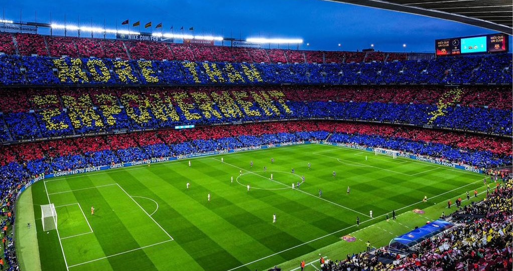 Confirmado o primeiro mosaico pós-reabertura do Camp Nou e 60 mil adeptos são esperados no El&nbsp;Clássico