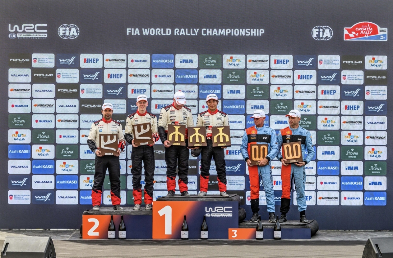 Segunda vitória para Takamoto Katsuta: piloto japonês vence na Croácia e lidera o WRC