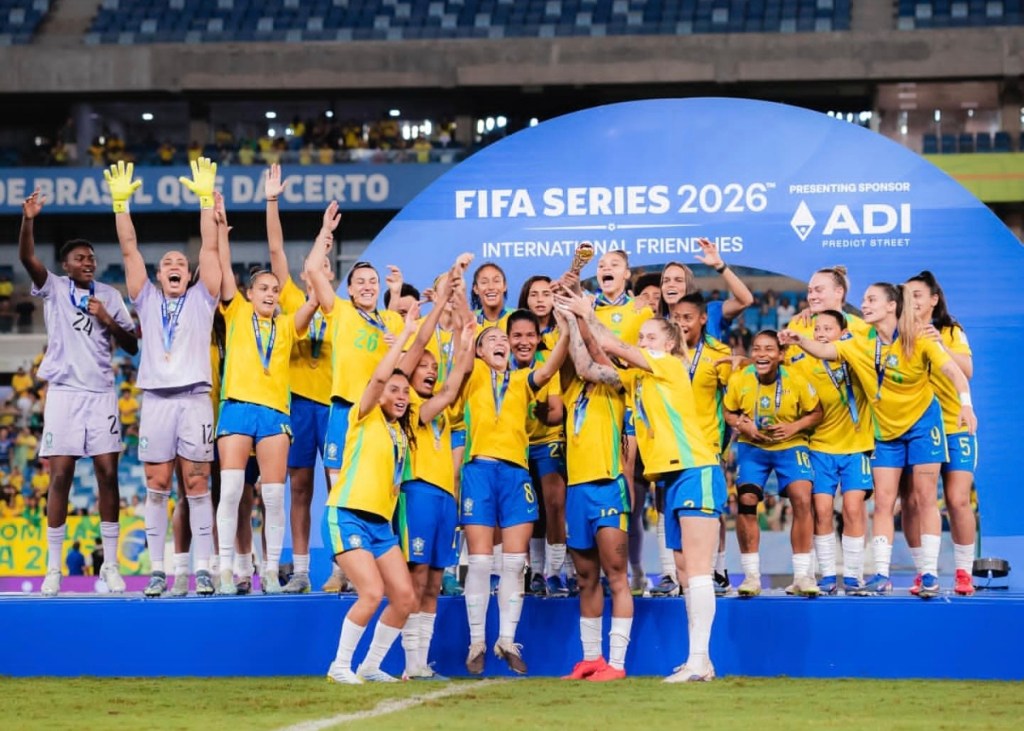 Mais um troféu para a prateleira canarinha: Brasil bate o Canadá e vence o FIFA&nbsp;Series
