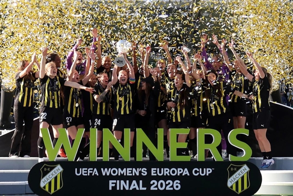 BK Häcken vence a primeira edição da Europa Cup e leva assim o troféu para a&nbsp;Suécia