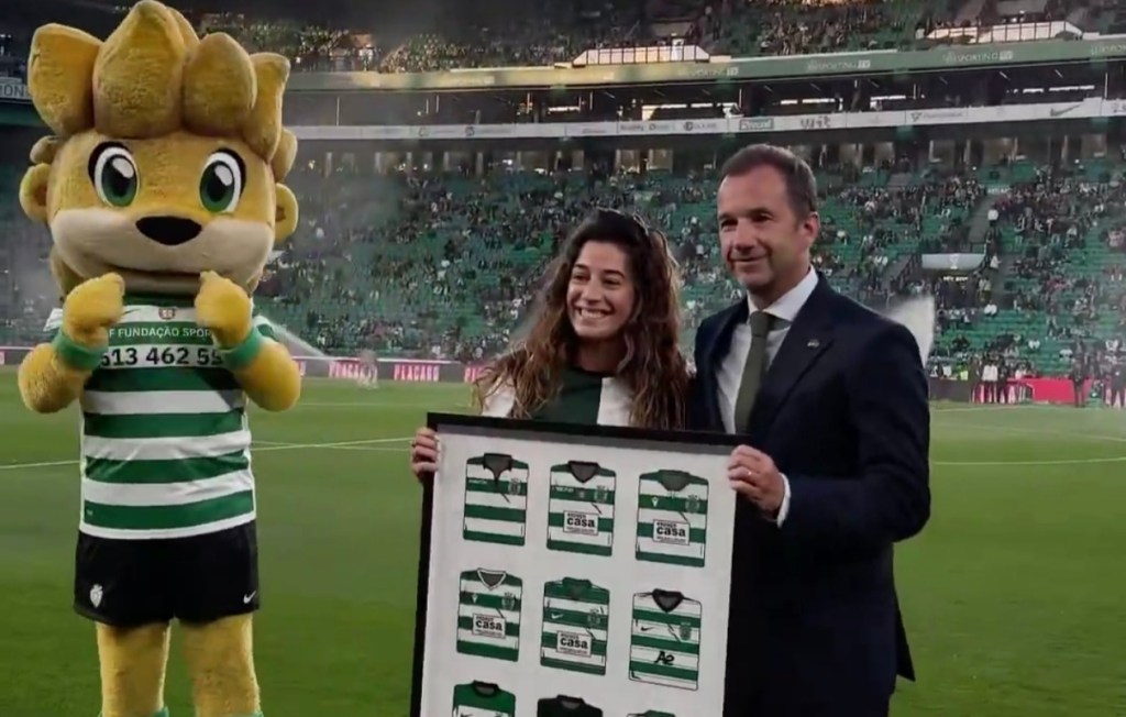 O último aplauso de Alvalade a Rita Fontemanha: jogadora pendura as chuteiras este&nbsp;domingo