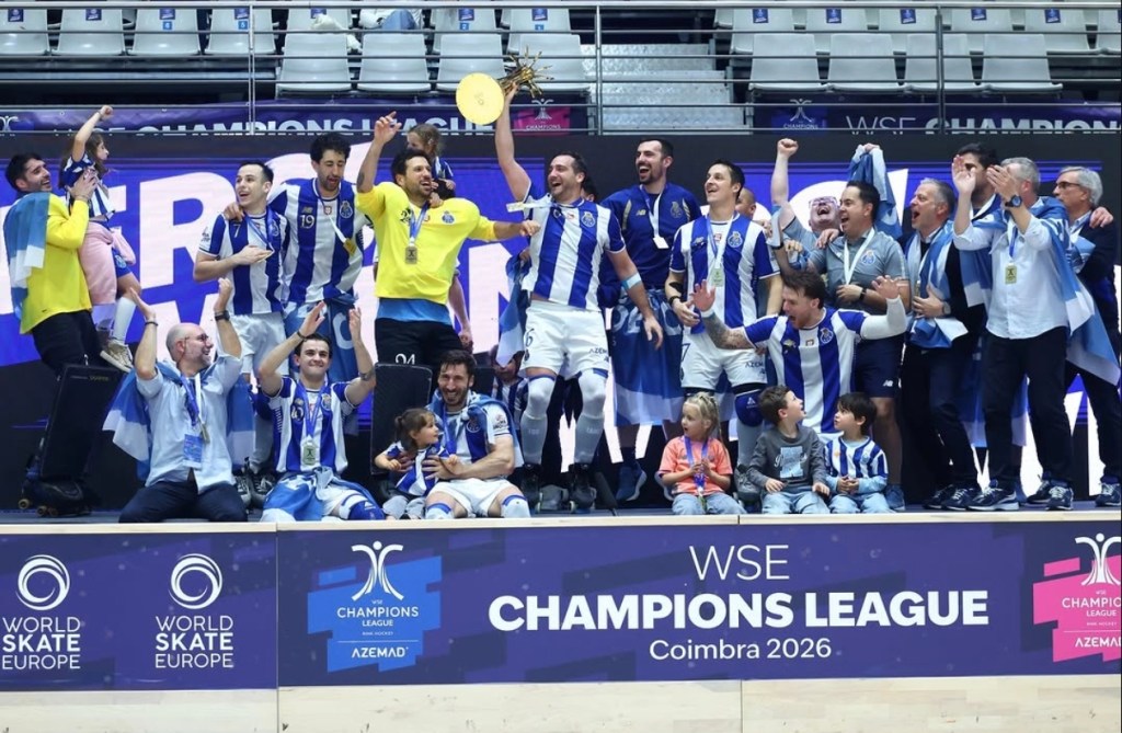 FC Porto derrota o Barcelona e vence a Liga dos Campeões de hóquei em&nbsp;patins