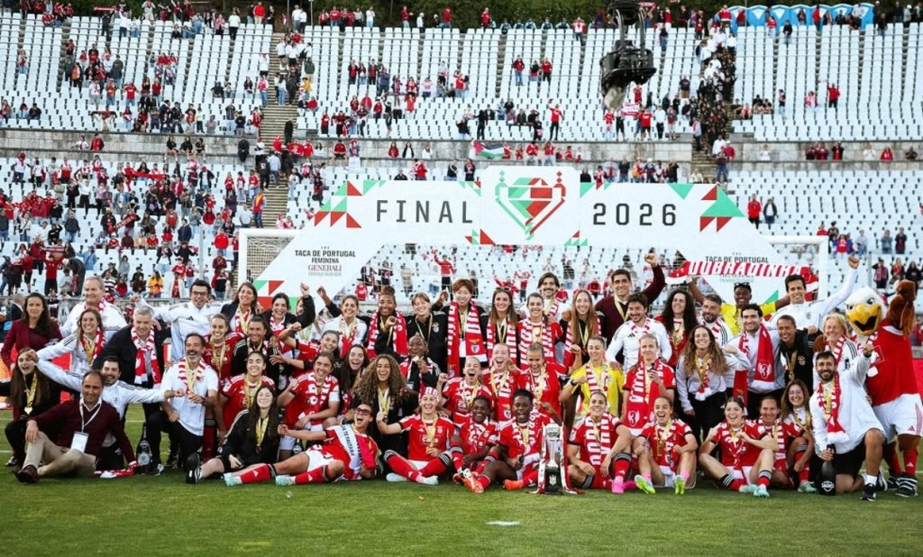 O primeiro clássico da história acabou com o Benfica a conquistar a Taça de&nbsp;Portugal
