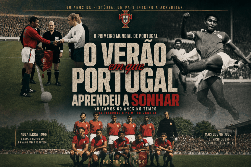 O verão em que Portugal aprendeu a sonhar : Voltamos 60 anos no tempo para recordar o primeiro&nbsp;mundial