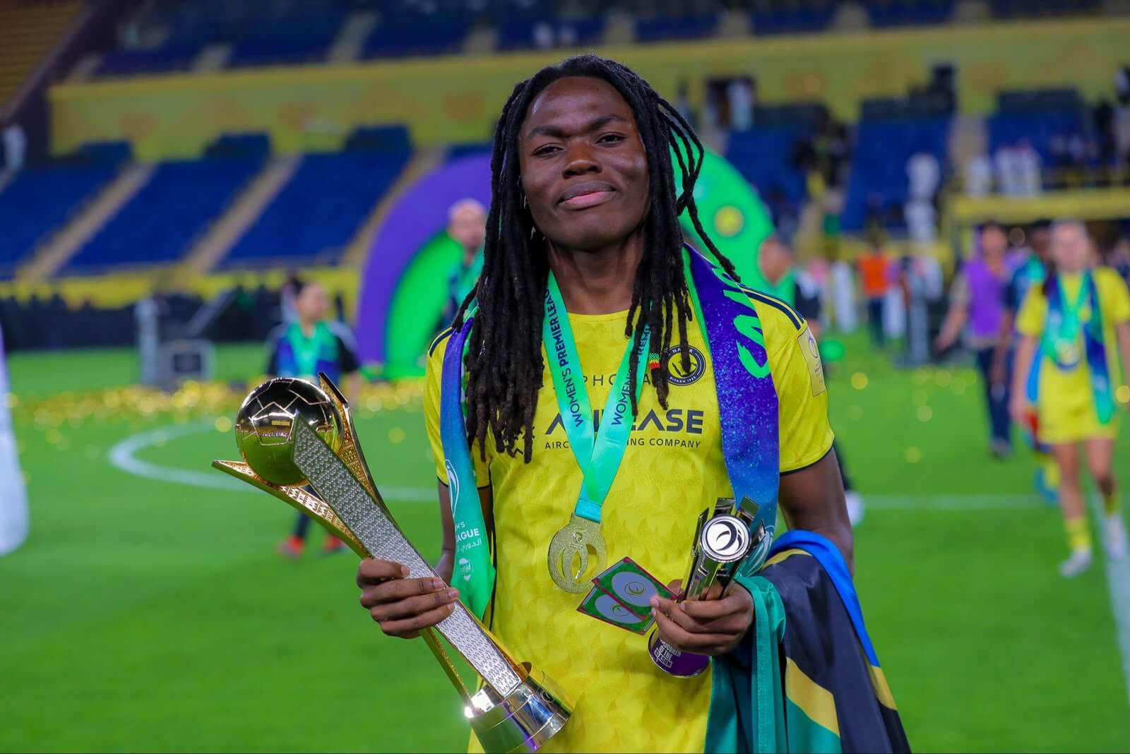 Do Al Nassr para o Washington Spirit por mais de 2 milhões: Clara Luvanga torna-se na transferência mais cara de sempre