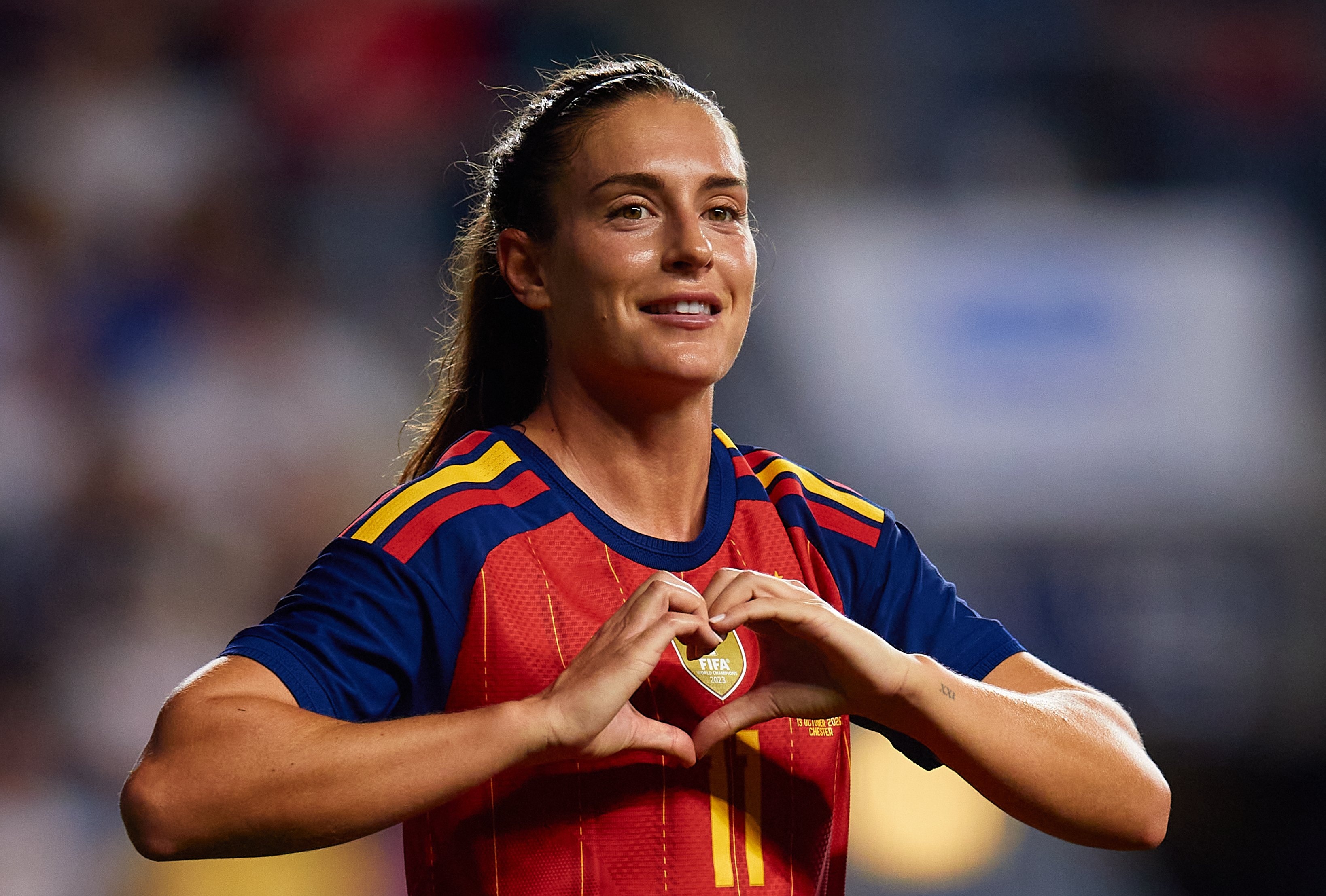 Há histórias poéticas que já parecem destinadas: Alexia Putellas faz o jogo 150 pela Espanha com direito a golo…tal como aconteceu no seu jogo 100