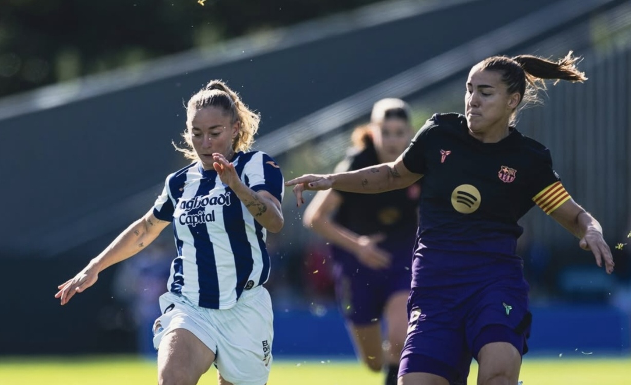Kika Nazareth volta de lesão em dia sombrio para o Barcelona que perdeu diante da Real Sociedad pelo segundo ano seguido em Zubieta
